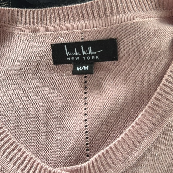 Nicole by Nicole Miller Pink Knit Cardigan - Picture 8 of 8